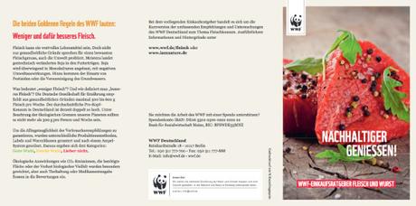 WWF Fleisch- und Wurst-Einkaufsratgeber