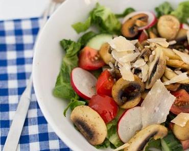 Salat mit Champignons ♥