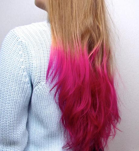 [How to?] Pinkes Ombre / Dip Dye