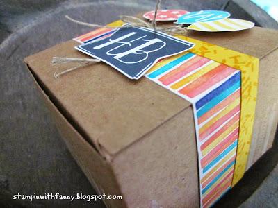 Geschenkbox zum Geburtstag Geschenkbox zum Geburtstag