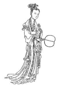 Historisches Schönheitsideal: Ban Chieyu (source: Hannah & M. de Kievith, schulbilder.org) 