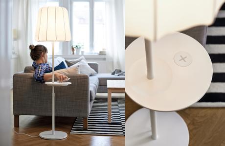 Neue IKEA Design-Kollektion mit kabelloser Ladefunktion / Weiterer Text über OTS und www.presseportal.de/pm/29291 / Die Verwendung dieses Bildes ist für redaktionelle Zwecke honorarfrei. Veröffentlichung bitte unter Quellenangabe: 