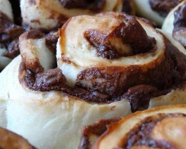 Marzipan-Nougat-Schnecken aus Artisan Bread – Teig