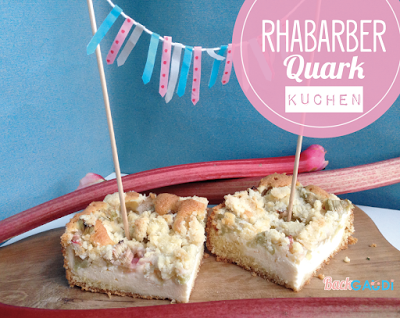 Rhabarber-Quark Kuchen