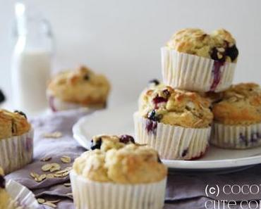 Blueberry Muffins - Kuchen zum Frühstück
