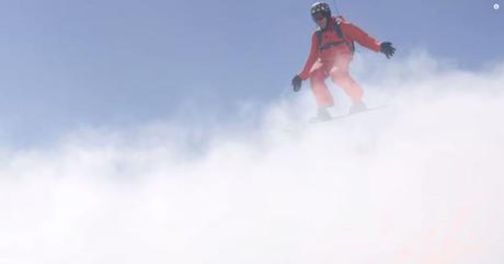 Riding the clouds – Snowboarden auf Wolken