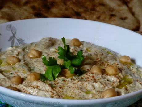 Ägyptische Rezepte Hummus Tahina Arabischer Kichererbsendip