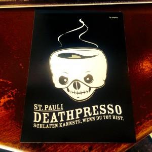 Deathpresso Postkarte