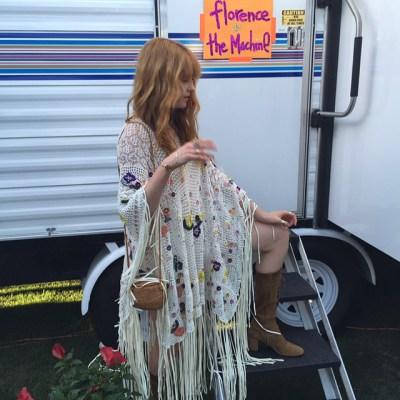 Florence Welch am Coachella Festival 2015 (Instagram: @ouhoh)