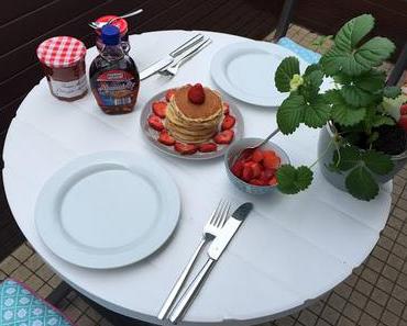 Der Sommer ist da! { Kokosmilch-Pancakes }