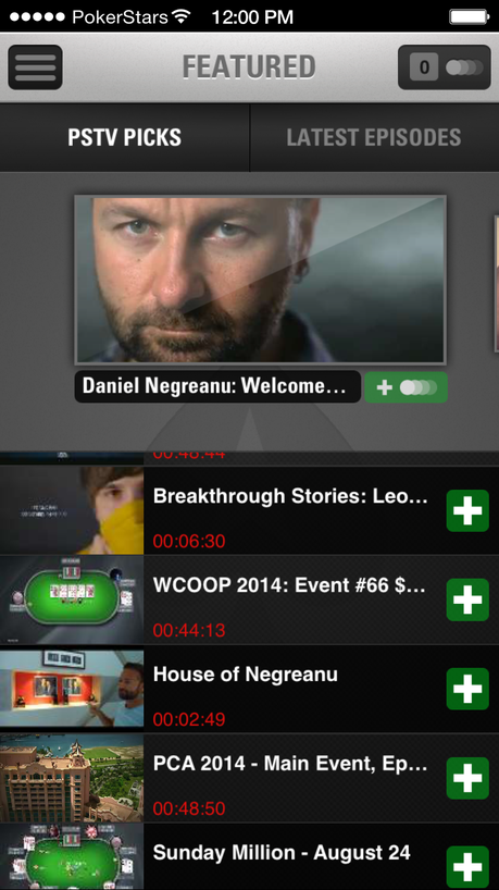 PokerStars TV bringt spannende Poker Formate kostenlos auf iOS Devices