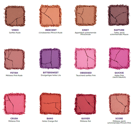 urban decay summer 2015 afterglow 8h powder blushes