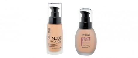 CATRICE Sortimentswechsel Neuheiten Herbst Winter 2015 - Preview - Nude Illusion Make-up & Velvet Finish Foundation with Hyaluron