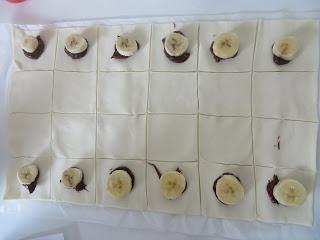 Nutella-Bananen-Ecken... ein Experiment